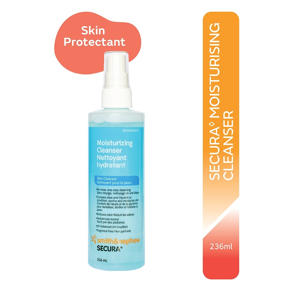 SECURA Moisturizing Cleanser (To Reduce Skin Breakdown) 236ml