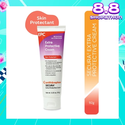 SMITH & NEPHEW SECURA Extra Skin Protective Cream (To Helps Treat & Prevent Diaper Dermatitis) 92g
