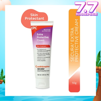 SMITH & NEPHEW SECURA Extra Skin Protective Cream (To Helps Treat & Prevent Diaper Dermatitis) 92g