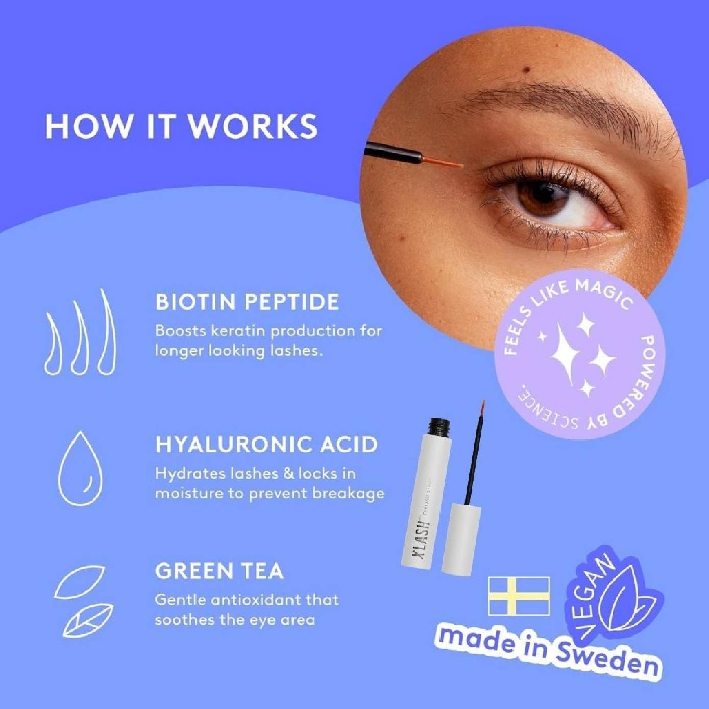 Eyelash Serum with Vegan Formula 5ml