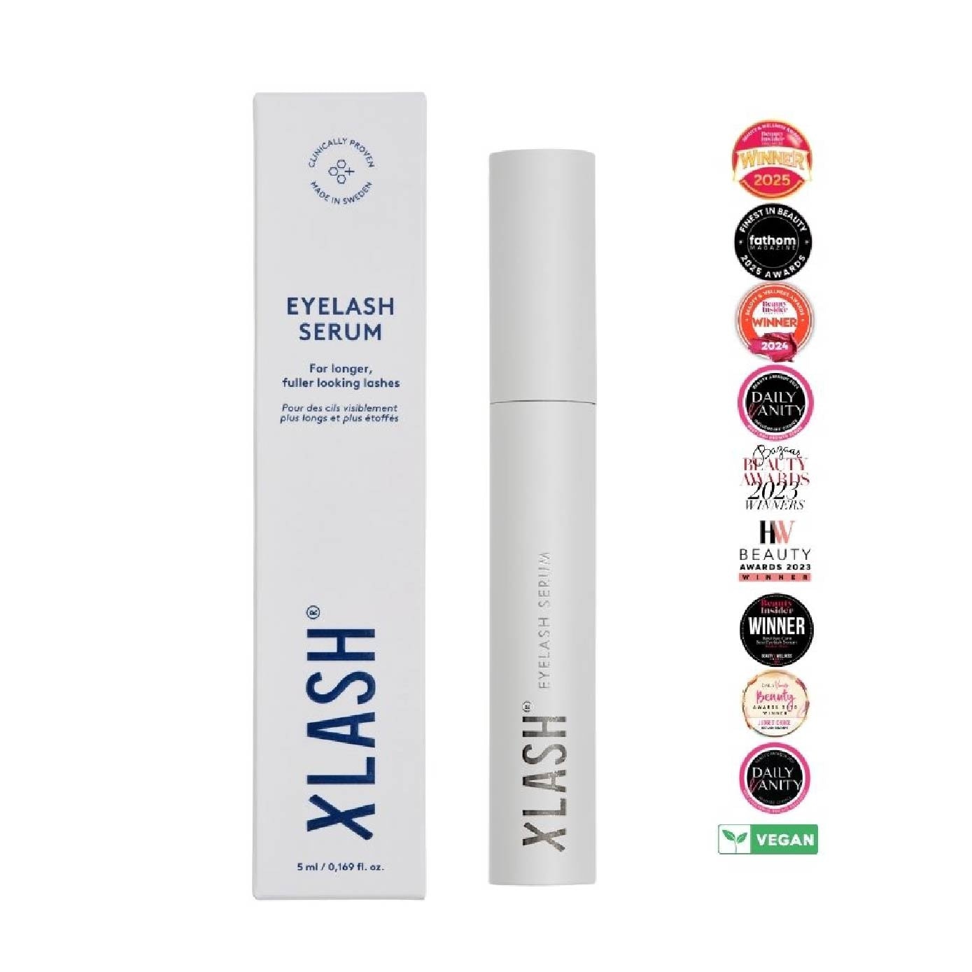 Eyelash Serum with Vegan Formula 5ml