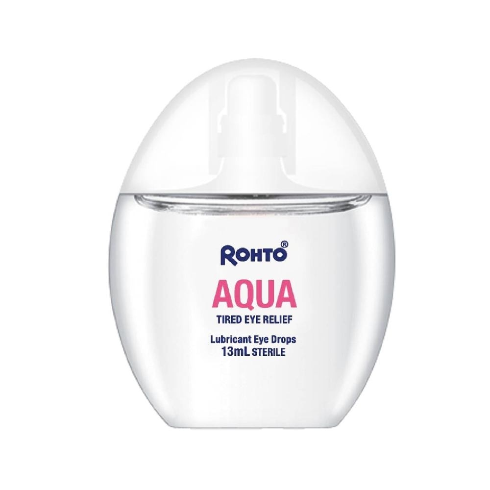 Eye Drops Aqua (Sterile + Contact Lens Friendly + For Tired Eye) 13ml