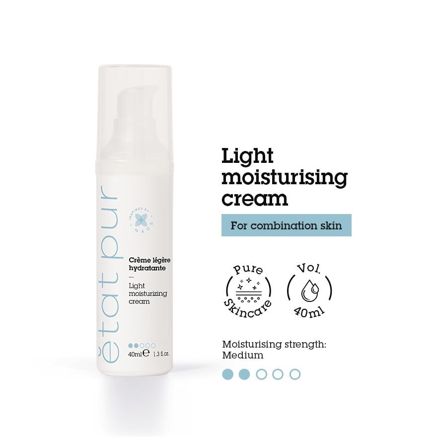 Light Moisturising Cream (Suitable for Combination to Oily Skin) 40ml