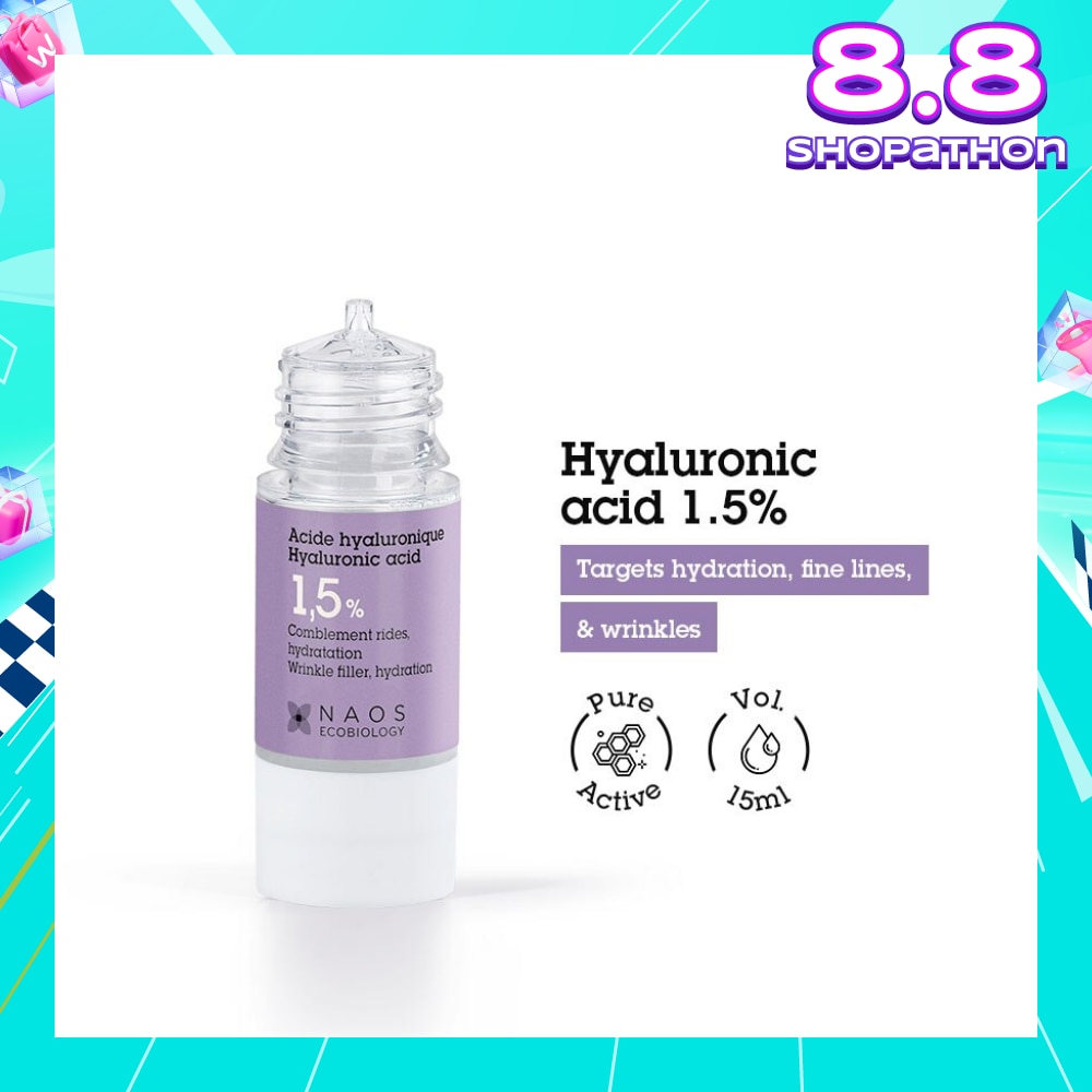 Hyaluronic Acid 1.5% Serum (Target Dehydration + Fine Lines & Wrinkles) 15ml