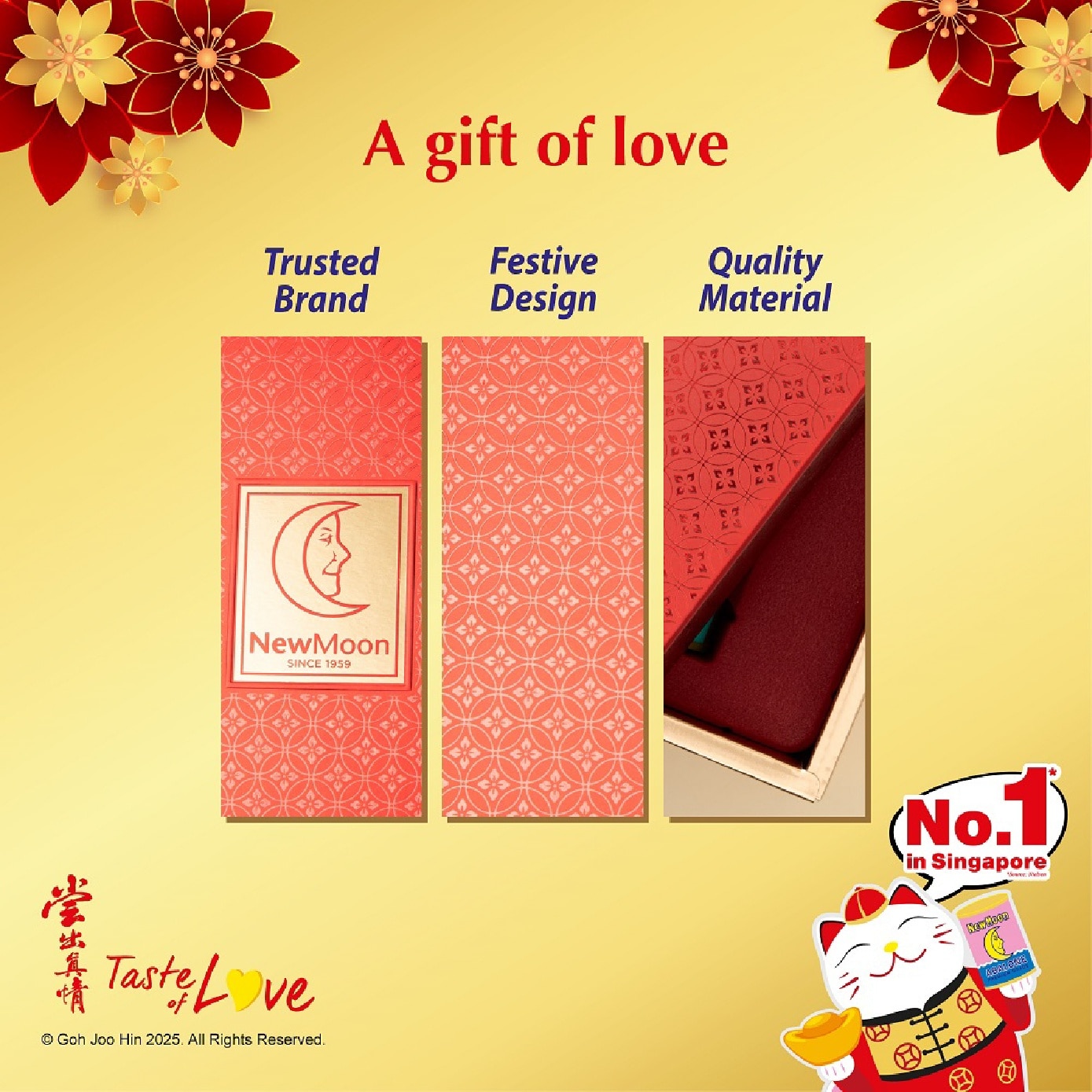 [CNY] Premium Gift Packset consists New Zealand Abalone + Razor Clam + Fish Maw Soup + Bird's Nest 3s