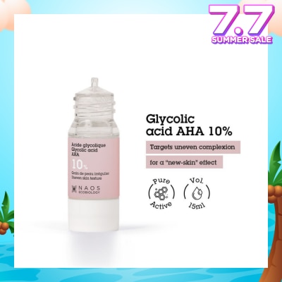 ETAT PUR Glycolic Acid 10% Skin Renewal AHA Serum (Target Dullness + Spots + Marks & Fine Lines) 15ml