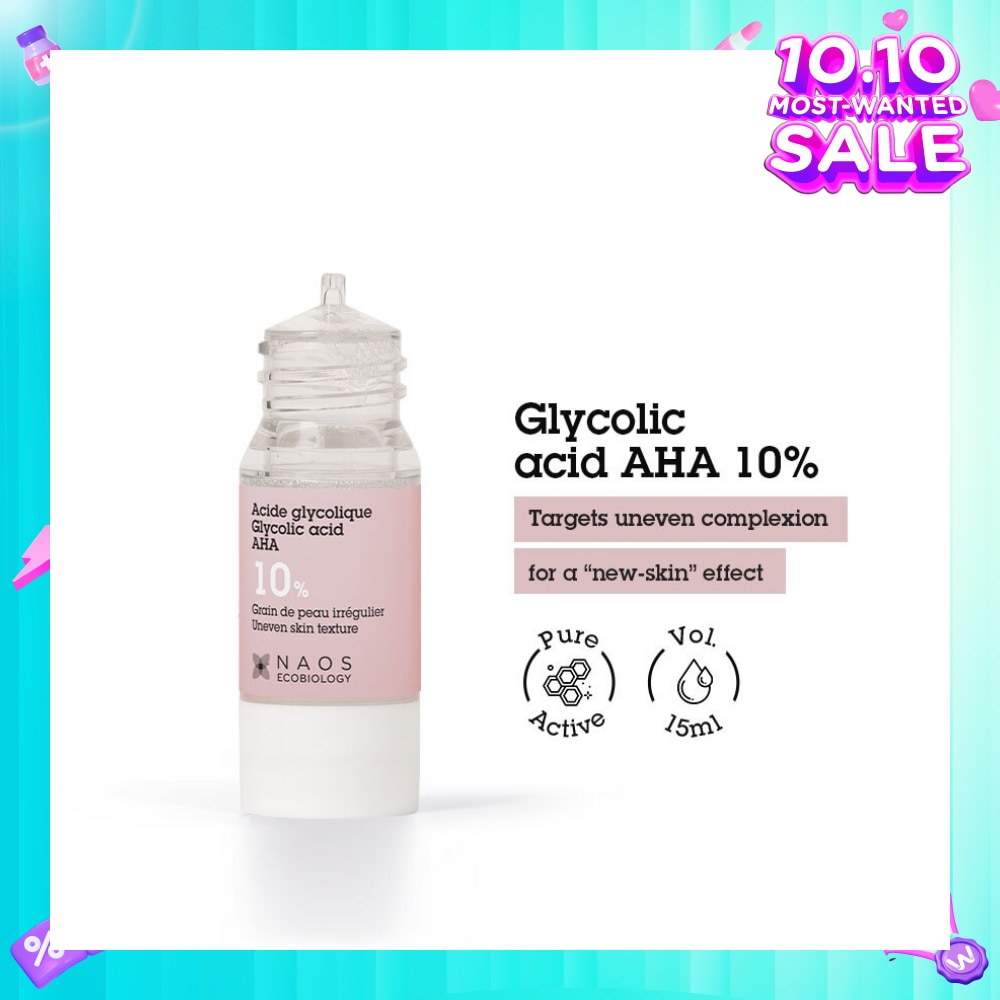 Glycolic Acid 10% Skin Renewal AHA Serum 15ml (Expiry: May`2026)