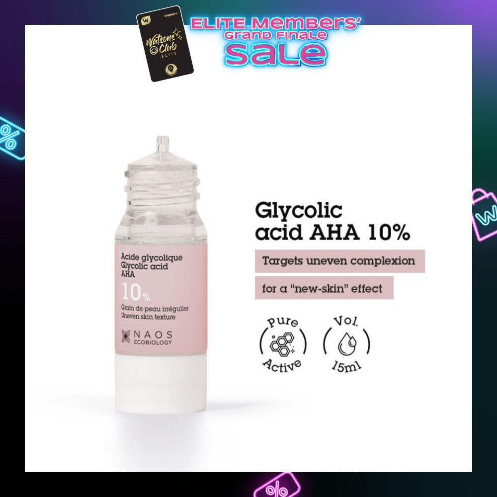 Glycolic Acid 10% Skin Renewal AHA Serum 15ml (Expiry: May`2026)