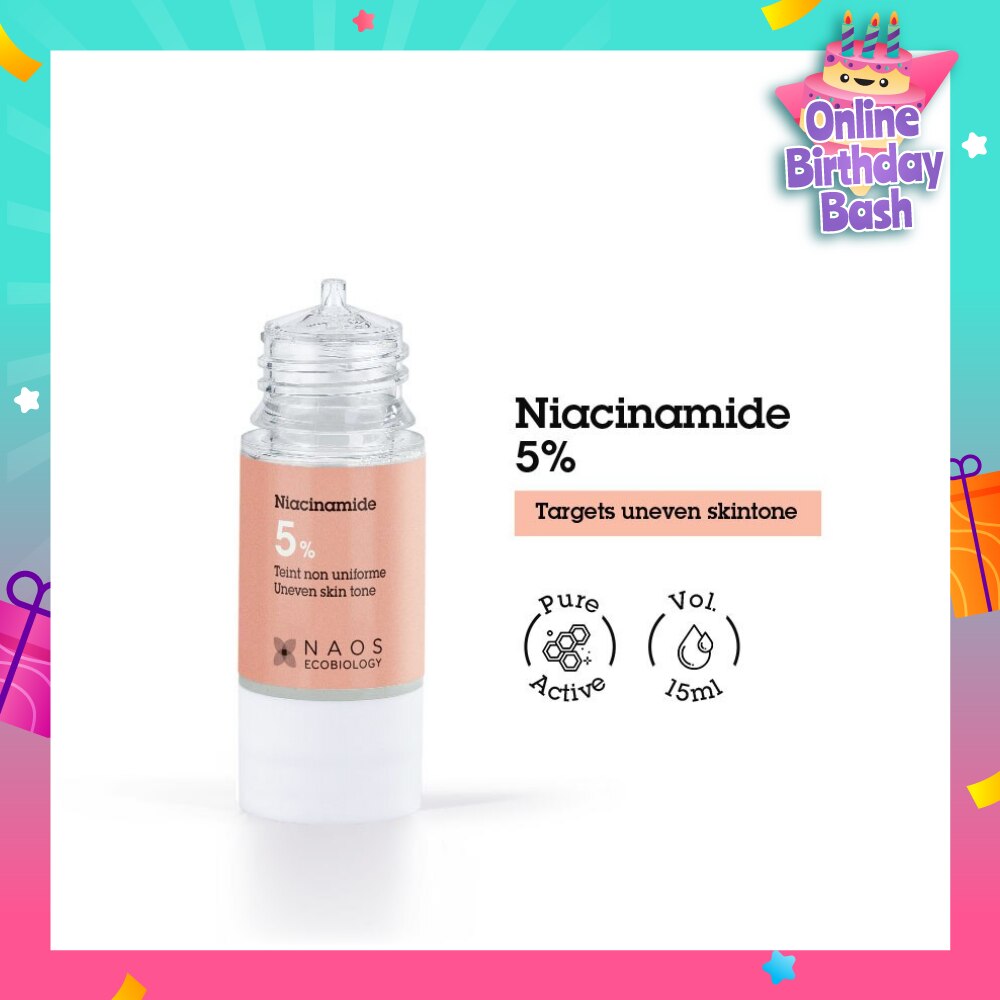 Niacinamide 5% Serum (Target Uneven & Dull Complexion) 15ml