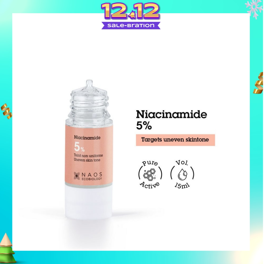Niacinamide 5% Serum (Target Uneven & Dull Complexion) 15ml (Expiry: Sep`2026)