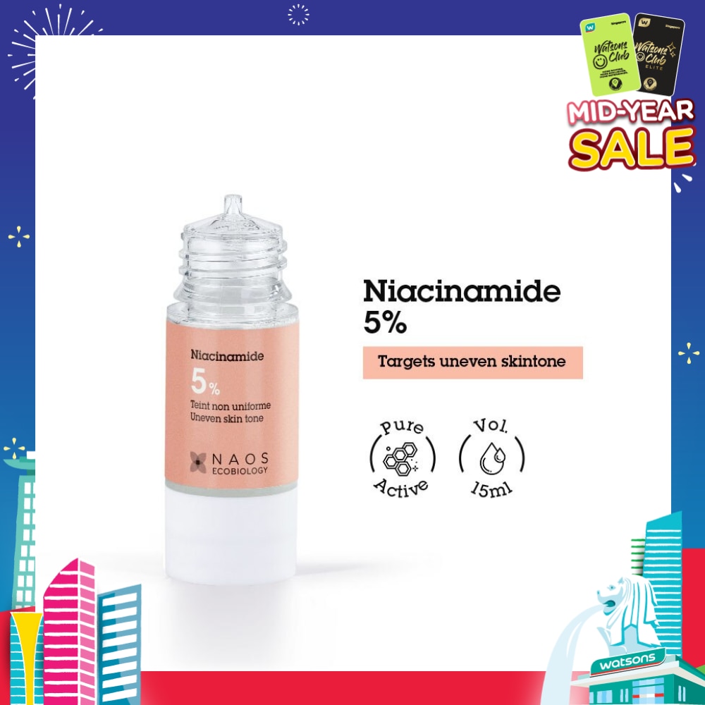 Niacinamide 5% Serum (Target Uneven & Dull Complexion) 15ml