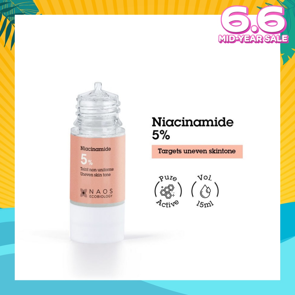 Niacinamide 5% Serum (Target Uneven & Dull Complexion) 15ml