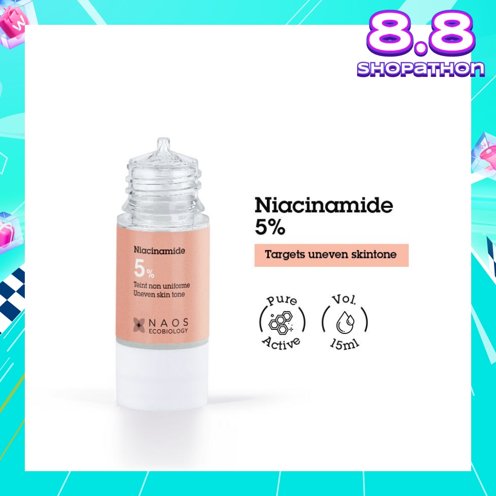 Niacinamide 5% Serum (Target Uneven & Dull Complexion) 15ml