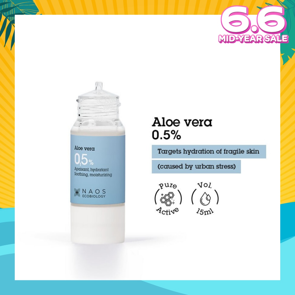 Aloe Vera 0.5% Serum 15ml (Expiry: Feb`2026)
