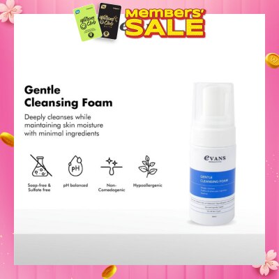 EVANS Dermalogical Gentle Cleansing Foam 100ml