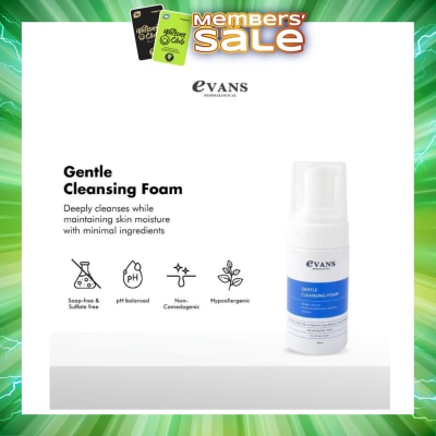 EVANS - Dermalogical Gentle Cleansing Foam 100ml