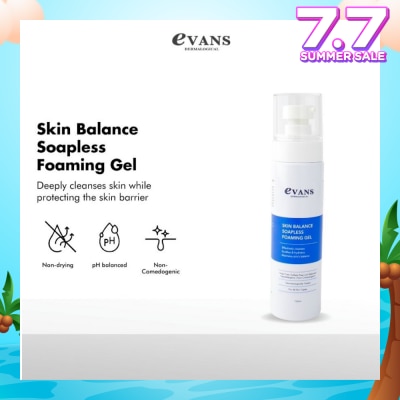 EVANS Dermalogical Skin Balance Soapless Foaming Gel 100ml