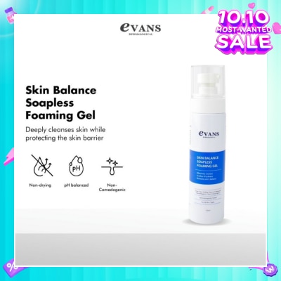 EVANS Dermalogical Skin Balance Soapless Foaming Gel 100ml
