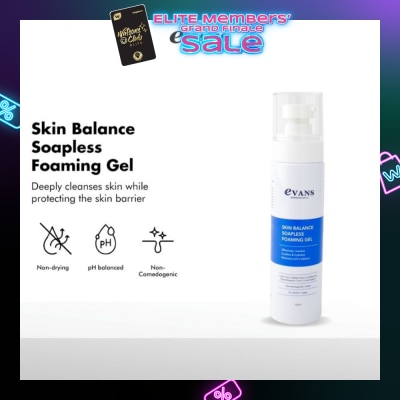 EVANS Dermalogical Skin Balance Soapless Foaming Gel 100ml