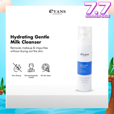 EVANS Dermalogical Gentle Milk Cleanser 100ml