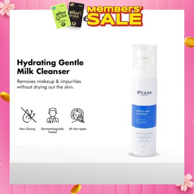 EVANS Dermalogical Gentle Milk Cleanser 100ml