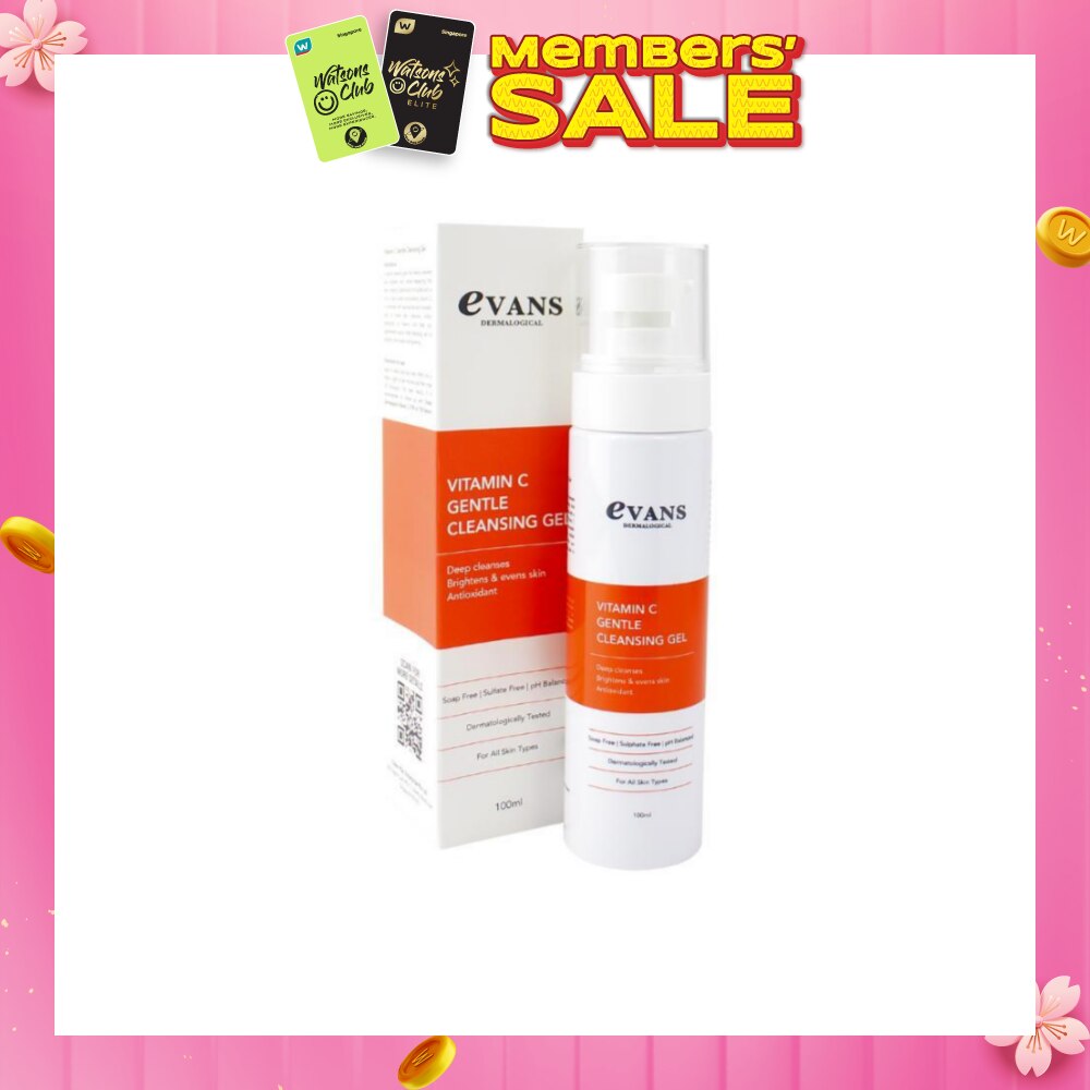 Vitamin C Gentle Cleansing Gel (Brightens & Evens Skin Tone) 100ml