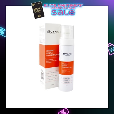 EVANS Vitamin C Gentle Cleansing Gel (Brightens & Evens Skin Tone) 100ml