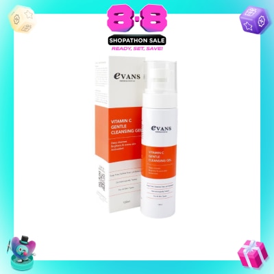 EVANS - Vitamin C Gentle Cleansing Gel (Brightens & Evens Skin Tone) 100ml