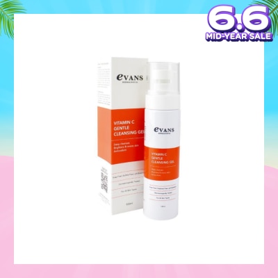EVANS Vitamin C Gentle Cleansing Gel (Brightens & Evens Skin Tone) 100ml