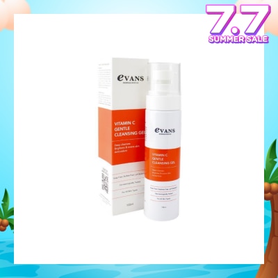 EVANS Vitamin C Gentle Cleansing Gel (Brightens & Evens Skin Tone) 100ml