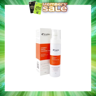 EVANS - Vitamin C Gentle Cleansing Gel (Brightens & Evens Skin Tone) 100ml