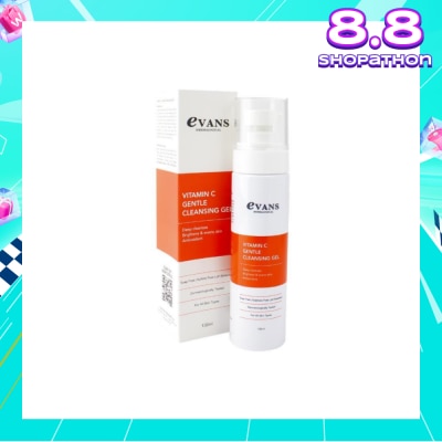 EVANS Vitamin C Gentle Cleansing Gel (Brightens & Evens Skin Tone) 100ml