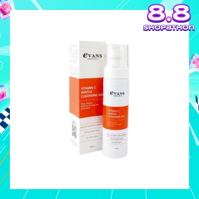 EVANS Vitamin C Gentle Cleansing Gel (Brightens & Evens Skin Tone) 100ml