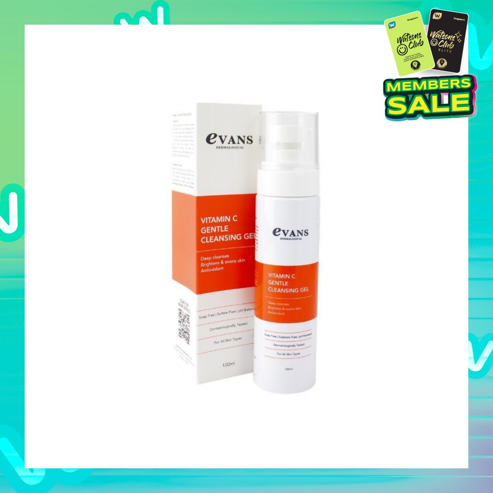 Vitamin C Gentle Cleansing Gel (Brightens & Evens Skin Tone) 100ml