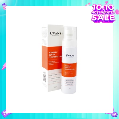 EVANS Vitamin C Gentle Cleansing Gel (Brightens & Evens Skin Tone) 100ml