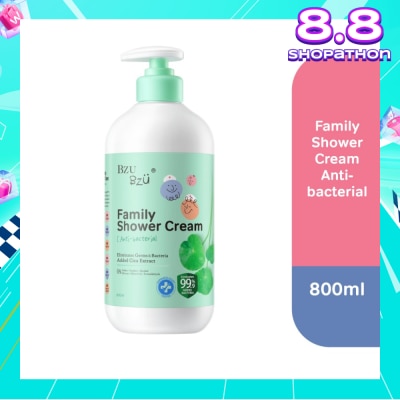 BZU BZU Family Shower Cream (Anti Bacterial) 800ml