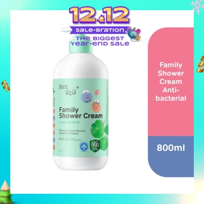 BZU BZU Family Shower Cream (Anti Bacterial) 800ml