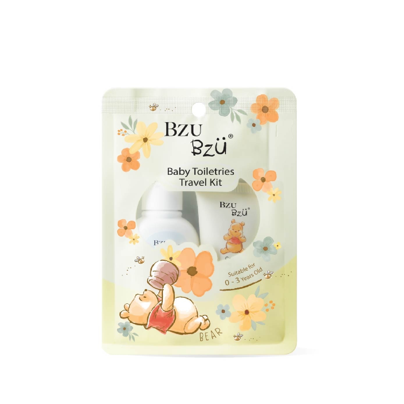 Baby Toiletries Travel Kit (Head To Toe Baby Wash 50ml + Cooling Baby Lotion 25ml) 1s