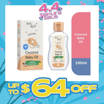 BZU BZU - Coconut Baby Oil (Safe For Baby And Kids With Sensitive Skin) 100ml