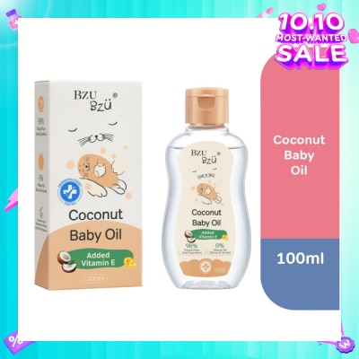 BZU BZU Coconut Baby Oil (Safe For Baby And Kids With Sensitive Skin) 100ml