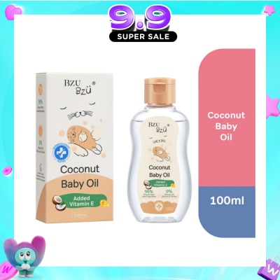 BZU BZU - Coconut Baby Oil (Safe For Baby And Kids With Sensitive Skin) 100ml image