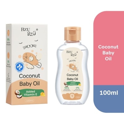 BZU BZU Coconut Baby Oil (Safe For Baby And Kids With Sensitive Skin) 100ml