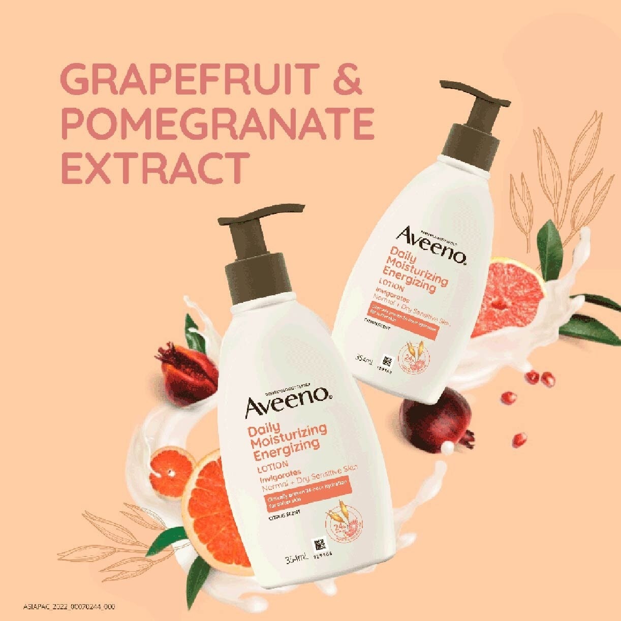 Daily Moisturizing Energizing Body Lotion With Pomegranate & Grapefruit Extract (Helps Provide Vitality To Skin For Healthy-Looking Skin Suitable For Normal To Dry Skin) 354ml