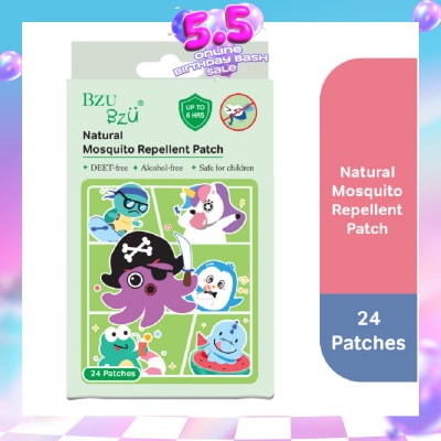 BZU BZU - Mosquito Repellent Patch (Up To 6 Hours Of Protection) 24s