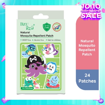 BZU BZU Mosquito Repellent Patch (Up To 6 Hours Of Protection) 24s