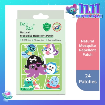 BZU BZU Mosquito Repellent Patch (Up To 6 Hours Of Protection) 24s