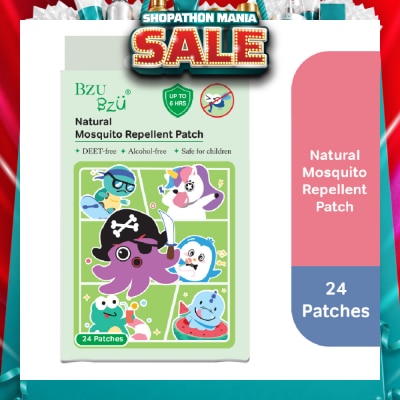 BZU BZU - Mosquito Repellent Patch (Up To 6 Hours Of Protection) 24s