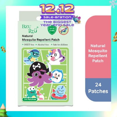 BZU BZU Mosquito Repellent Patch (Up To 6 Hours Of Protection) 24s