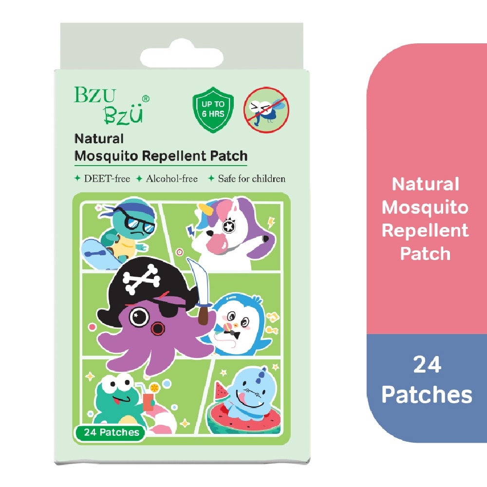 Mosquito Repellent Patch (Up To 6 Hours Of Protection) 24s