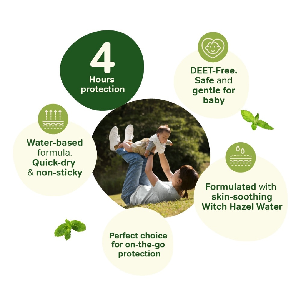 Mosquito Repellent Spray (Up To 4 Hours Of Protection) 80ml